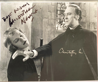 Christopher Lee and Christopher Neame