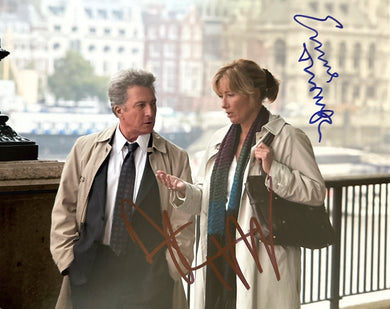 Dustin Hoffman and Emma Thompson