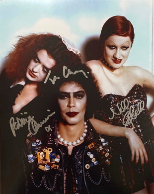 Tim Curry, Patricia Quinn and Nell Campbell